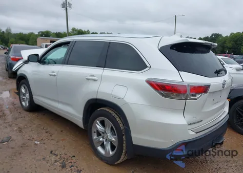 2016 Toyota Highlander Limited V6 from USA, damaged, VIN 5TDDKRFH1GS300876